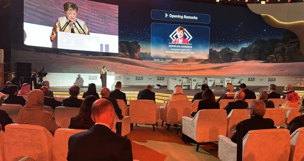 غورغييفا من العلا: النمو العالمي لا يزال دون مستويات ما قبل الجائحة